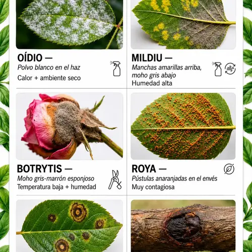 Chuleta de enfermedades fúngicas
